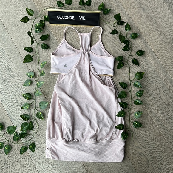 Lululemon light pink yoga tank - Picture 2 of 4